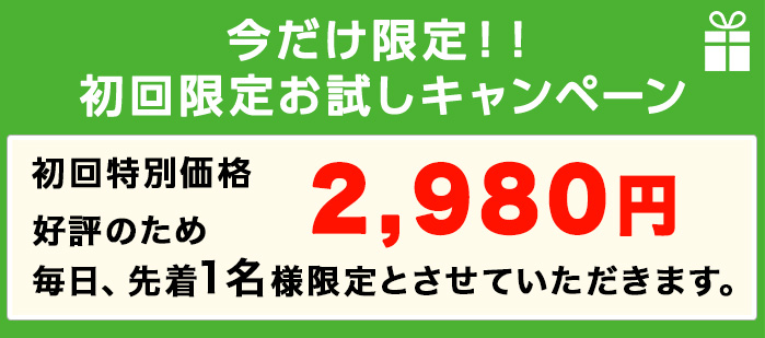 初お試しキャンペーン